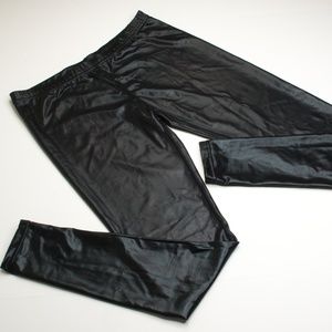 Miley Cyrus/Max Azria Wet Look Leggings